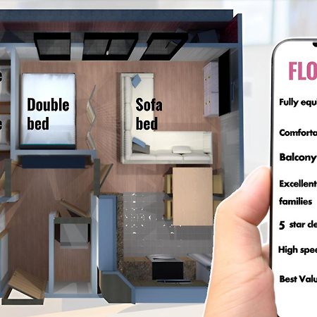 Sidemersey Livings- Convenient And Central 2-Bedroom Haven In L1 Liverpool Bagian luar foto