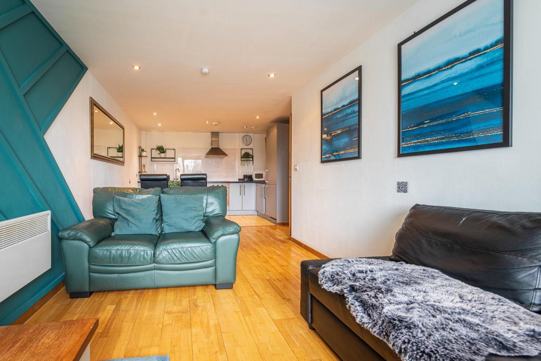 Sidemersey Livings- Convenient And Central 2-Bedroom Haven In L1 Liverpool Bagian luar foto